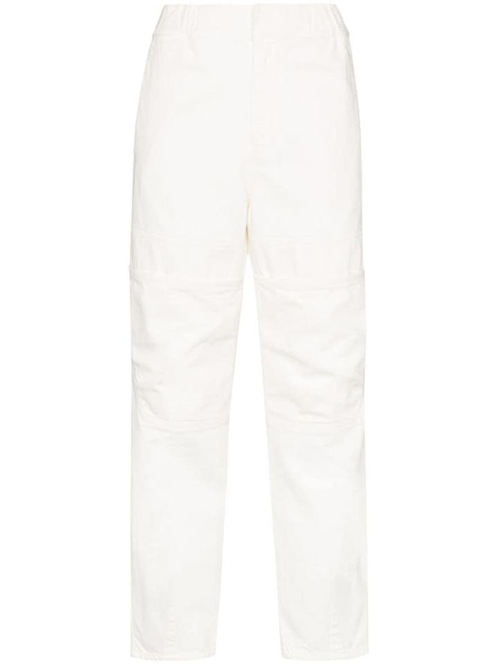 Ambush Elasticated High-rise Jeans - White