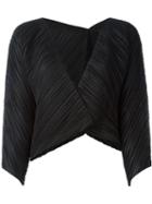Pleats Please By Issey Miyake Pleated Wrap Top
