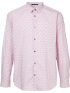 D'urban Dotted Shirt - Pink & Purple