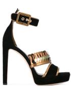 Jimmy Choo Kathleen 130 Sandals - Black