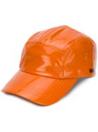 Wwwm Coated Logo Cap - Orange