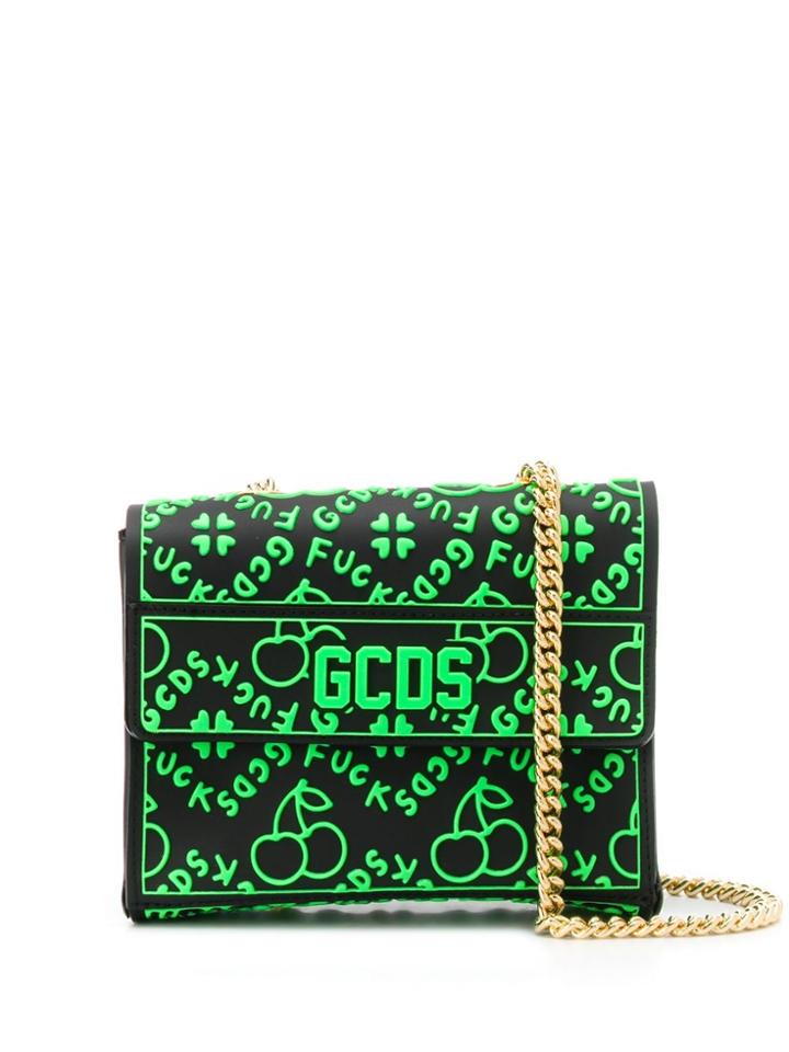 Gcds Cherry Cross Body Bag - Black