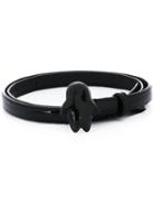 Tsumori Chisato Thin Belt, Women's, Black, Leather