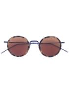 Thom Browne - Tbs906 Sunglasses - Unisex - Acetate - 46, Black, Acetate
