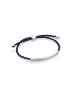 Monica Vinader Linear Large Bracelet - Blue