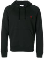 Ami Alexandre Mattiussi Ami De Coeur Hoodie - Black