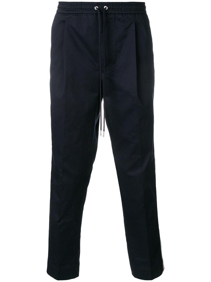 Moncler Side-stripe Track Trousers - Blue