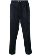 Moncler Side-stripe Track Trousers - Blue