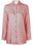 Etro Printed Satin Shirt - Pink