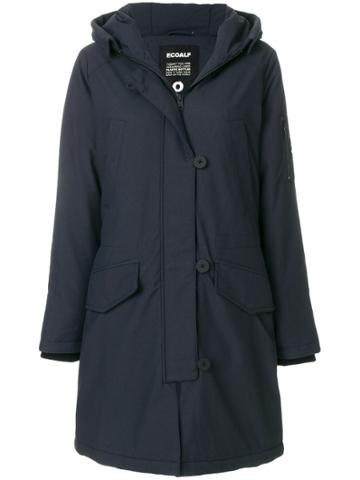 Ecoalf Parka Coat - Blue