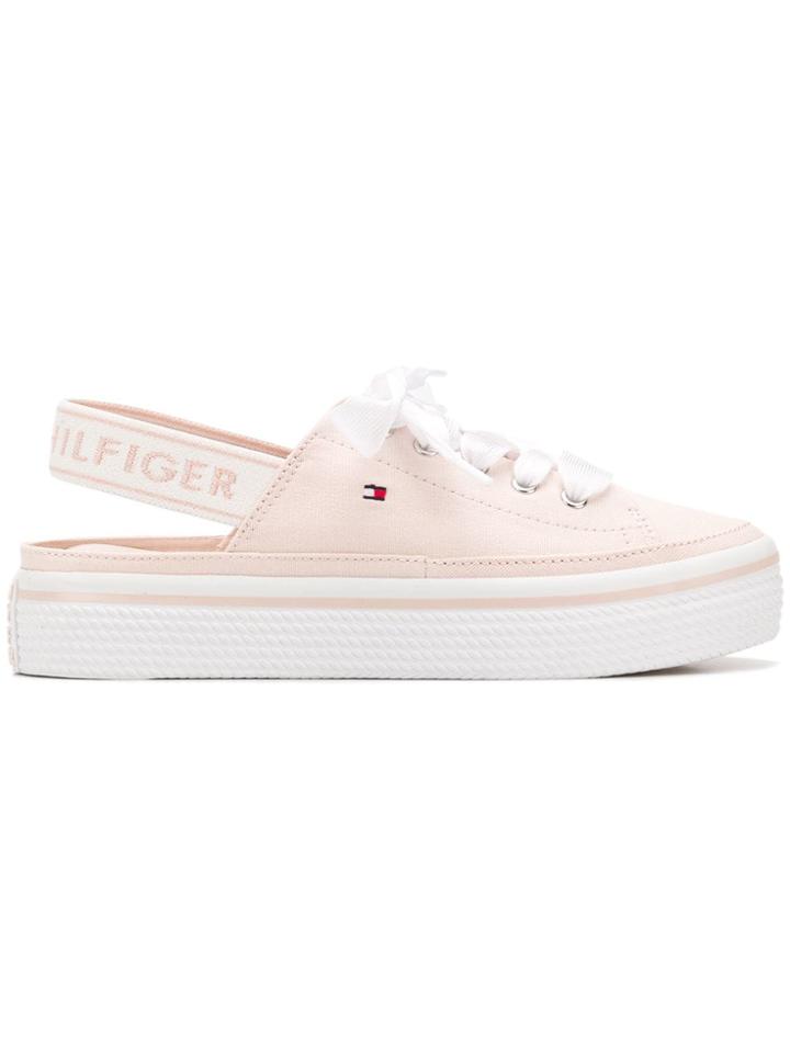Tommy Hilfiger Open Heel Sneakers - Pink