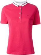 Fay Classic Logo Polo Shirt, Women's, Size: M, Pink/purple, Cotton/spandex/elastane