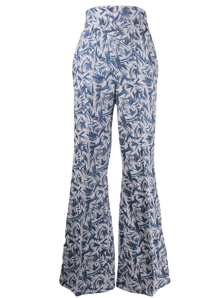 Atu Body Couture Flared Rhytm Trousers - Blue