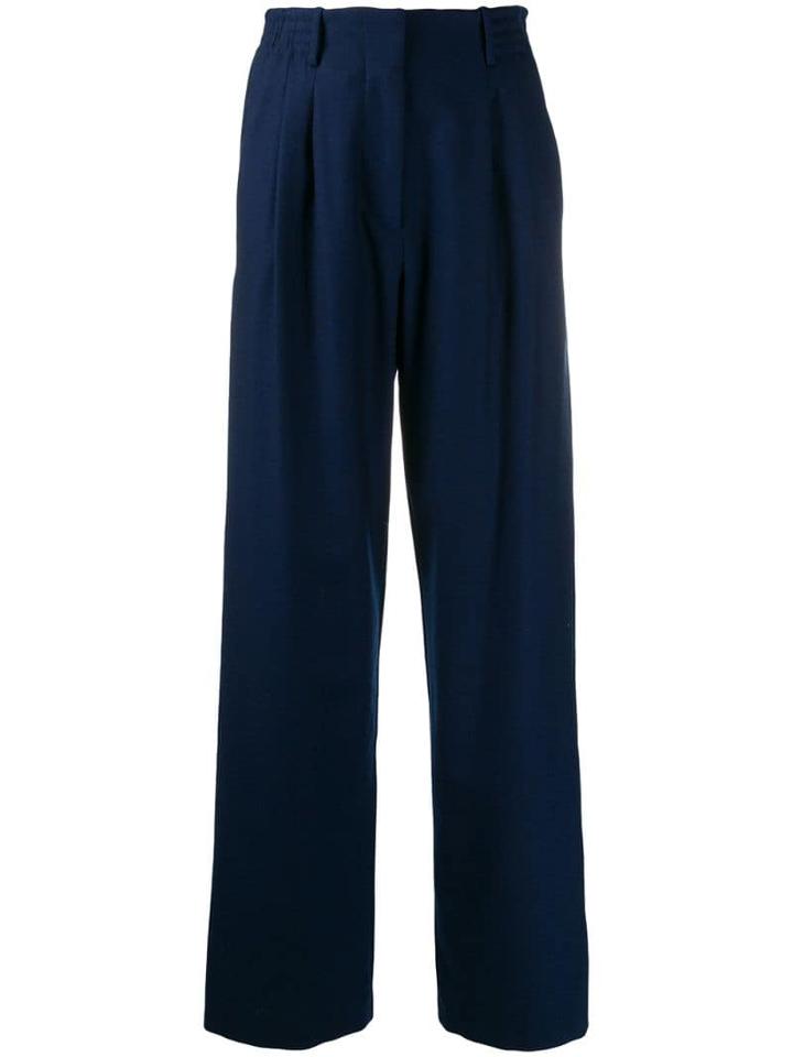 Indress Wide Leg Pants - Blue