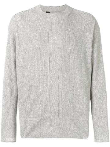 N. Hoolywood Ribbed Sweatshirt - Grey