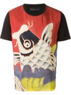 Christian Pellizzari - Koi Print T-shirt - Men - Cotton - M, Black, Cotton