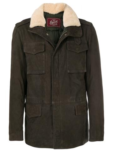Stewart Pocket Detail Jacket - Brown