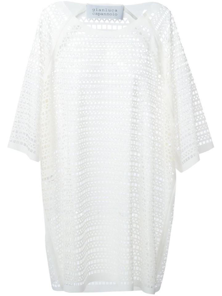 Gianluca Capannolo Cut Out Shift Dress