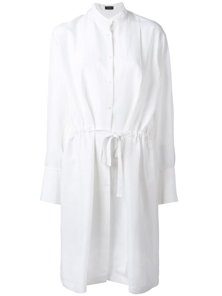 Joseph - Victor Dress - Women - Silk/cotton - 40, Women's, White, Silk/cotton