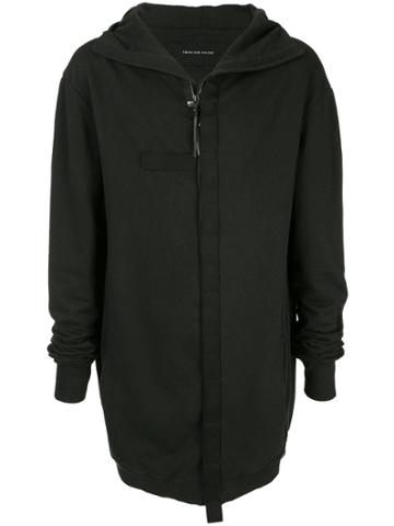 Tobias Birk Nielsen Long Zipped Hoodie - Black
