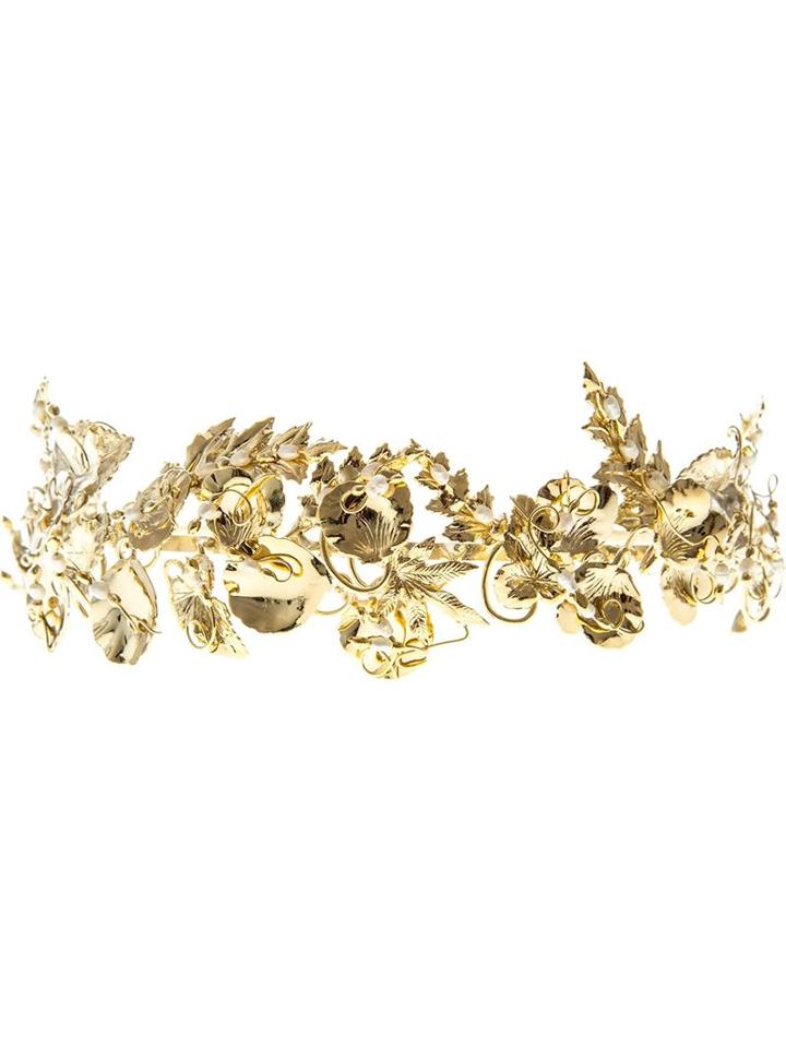 Rosantica 'maria' Hair Band, Women's, Grey, Brass