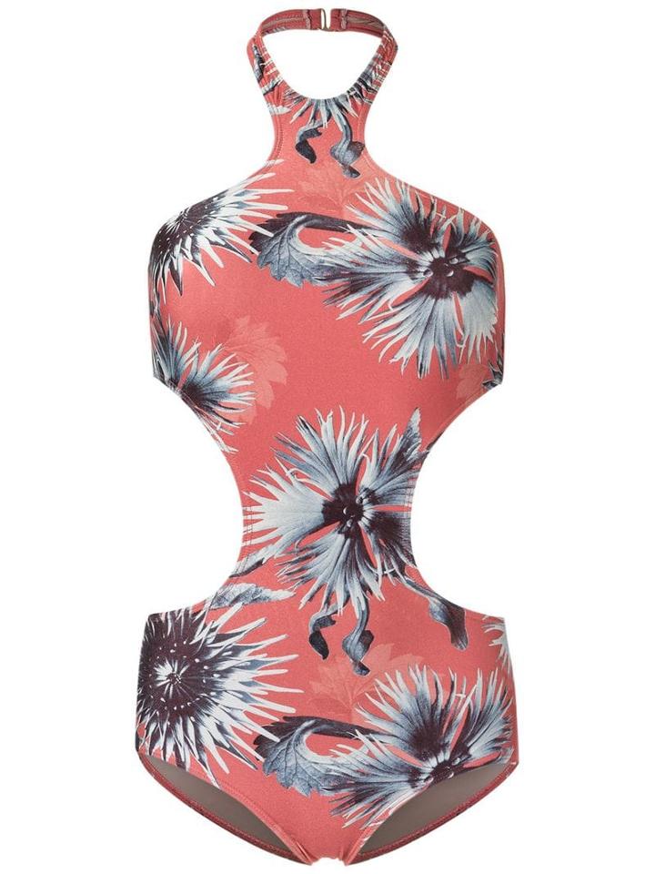 Adriana Degreas Panelled Swimsuit - Yellow