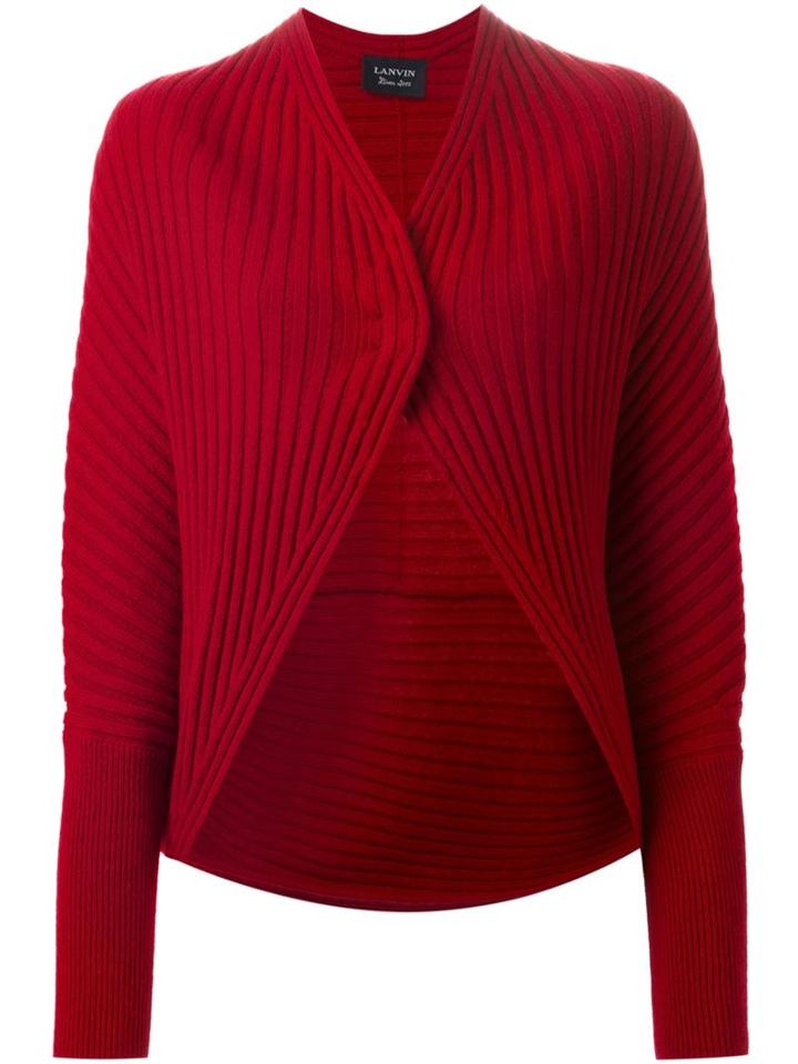 Lanvin Ribbed Cardigan