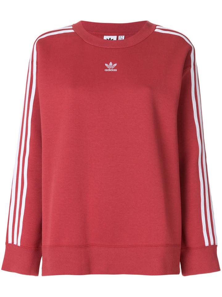 Adidas Adidas Originals 3-stripes Sweatshirt - Red