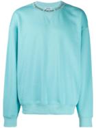 Acne Studios Knitted Collar Jumper - Blue
