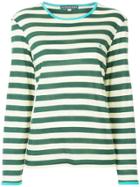 Alexa Chung Striped T-shirt - Green