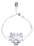 Kenzo 'tiger' Bracelet, Women's, Metallic
