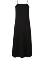321 - Maxi Slip Dress - Women - Rayon - L, Black, Rayon