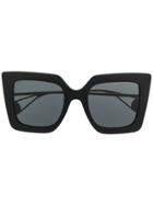 Gucci Eyewear Square-shaped Sunglasses - Black