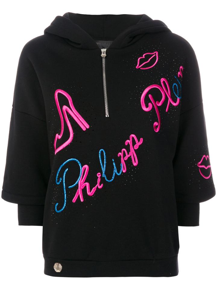 Philipp Plein Qatare Hoodie - Black