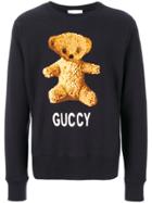 Gucci Teddy Bear Sweatshirt - Black