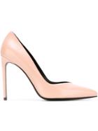 Saint Laurent Paris Pumps, Women's, Size: 40, Pink/purple, Leather