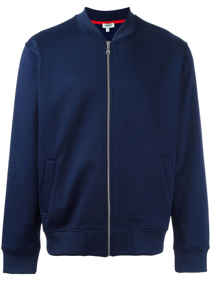 Kenzo 'kenzo Popcorn' Bomber Jacket - Blue