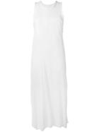 Lost & Found Rooms Long Tank Dress, Women's, Size: Xs, White, Cotton