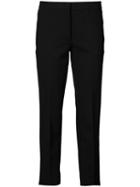 Derek Lam Cigarette Trousers, Women's, Size: 42, Black, Elastodiene/polyamide/viscose