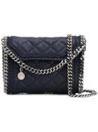Stella Mccartney - Quilted Falabella Cross-body Bag - Women - Artificial Leather - One Size, Blue, Artificial Leather