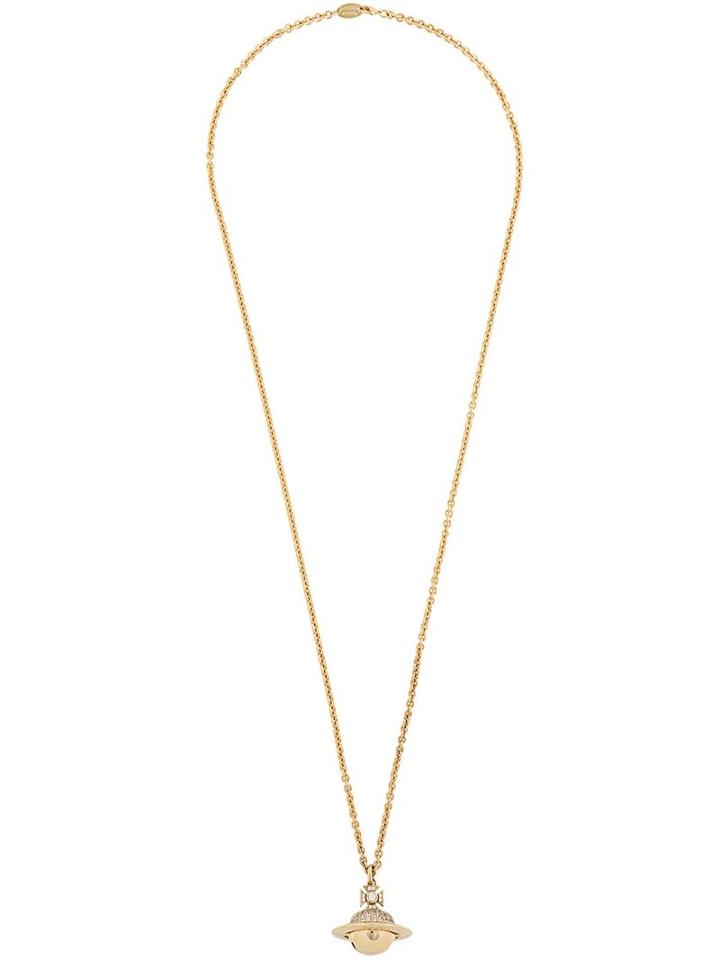 Vivienne Westwood Orb Pendant Necklace, Metallic