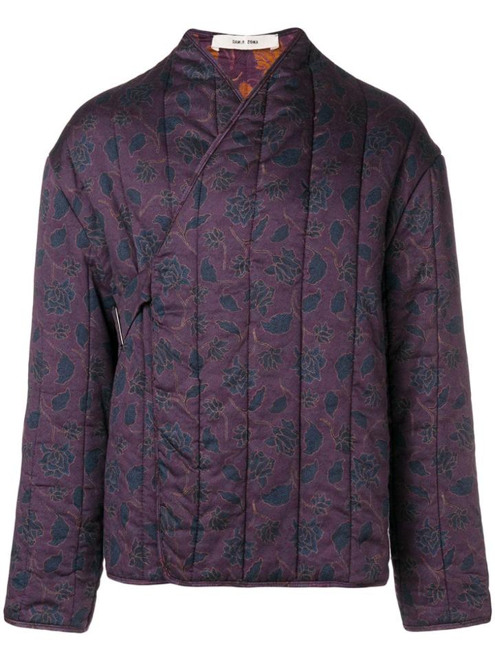 Damir Doma Saki Padded Jacket - Pink & Purple
