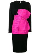 Rewind Vintage Affairs 1980's Bow Dress - Black