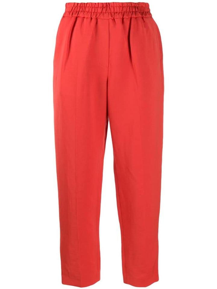 Frenken Cropped Tapered Trousers