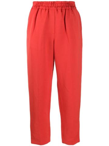 Frenken Cropped Tapered Trousers