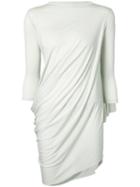 Rick Owens Lilies - Asymmetric Top - Women - Cotton/polyamide/viscose - 40, Grey, Cotton/polyamide/viscose