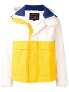 Woolrich Colour-block Hooded Jacket - Yellow