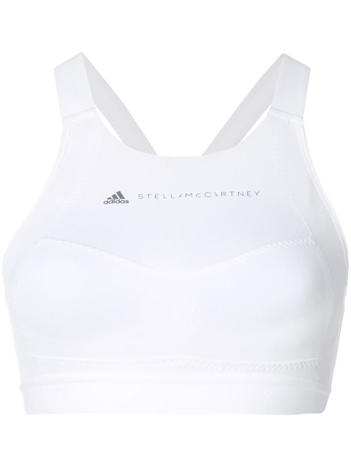 Adidas By Stella Mccartney Cmmttd Sports Bra - White