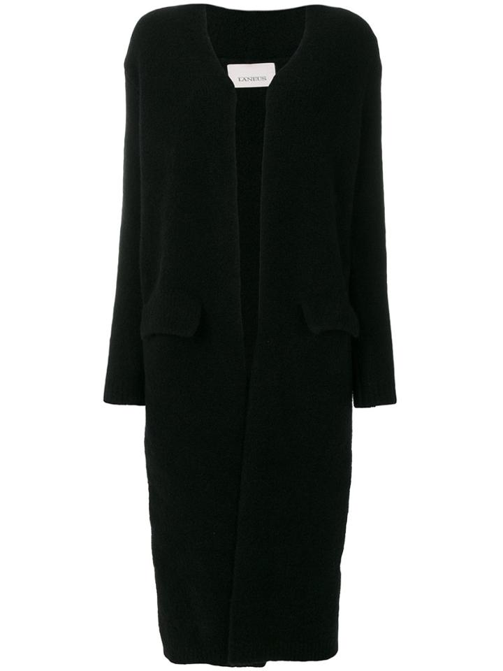 Laneus Long Coat - Black