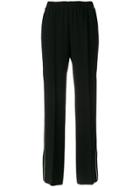 Alberto Biani Side Stripe Trousers - Black